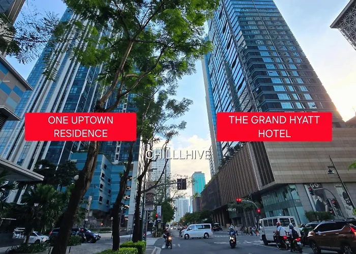 Prime 1br Infront Grand Hyatt Bgc #oursw20d1 * Manila